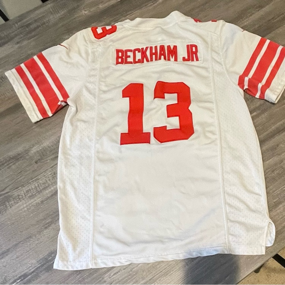 NFL White Nike Jersey:OBJ original!!